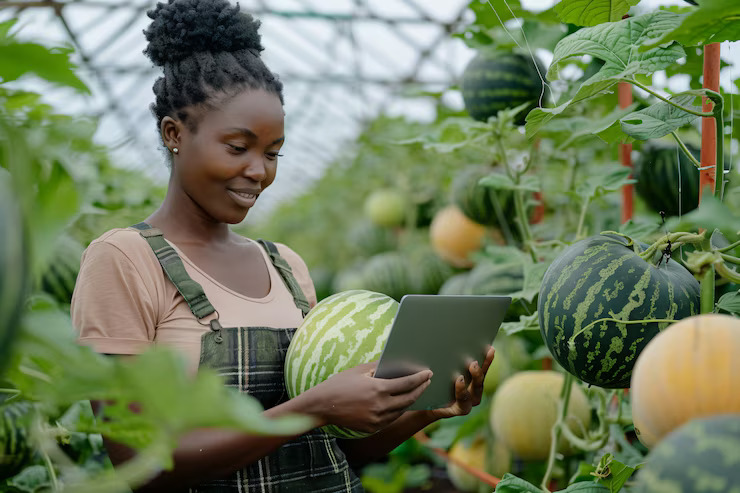 Aggrotech in Africa showcasing smart farming technologies like drones, sensors, and mobile apps improving agriculture across the continent.