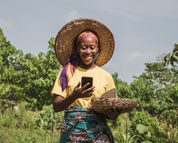Rural data collection in Africa through telephone surveys.