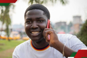 A visual representation of Kenya’s mobile phone penetration in 2025, showing widespread phone usage across urban and rural areas.