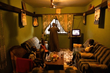 A typical African middle class home 
