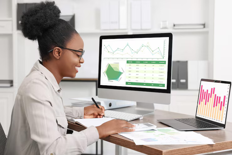 Visual flow of telephone survey and market research process for accurate data collection