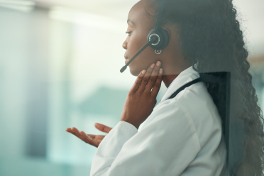 African telephone interviewer